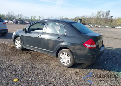 2010 Nissan Versa 1.8S from USA, damaged, VIN 3N1BC1AP9AL361302